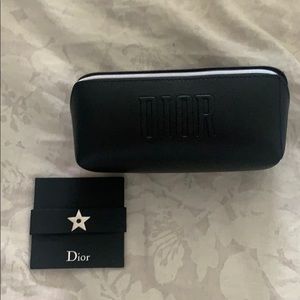 Dior pouch and mirror